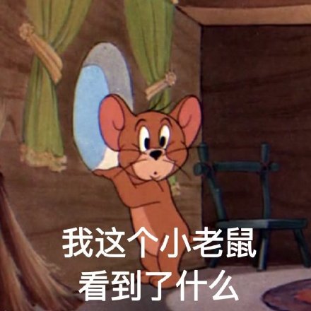 我这个小老鼠 看到了什么 - 猫和老鼠 tom jerry 汤姆猫 杰瑞鼠